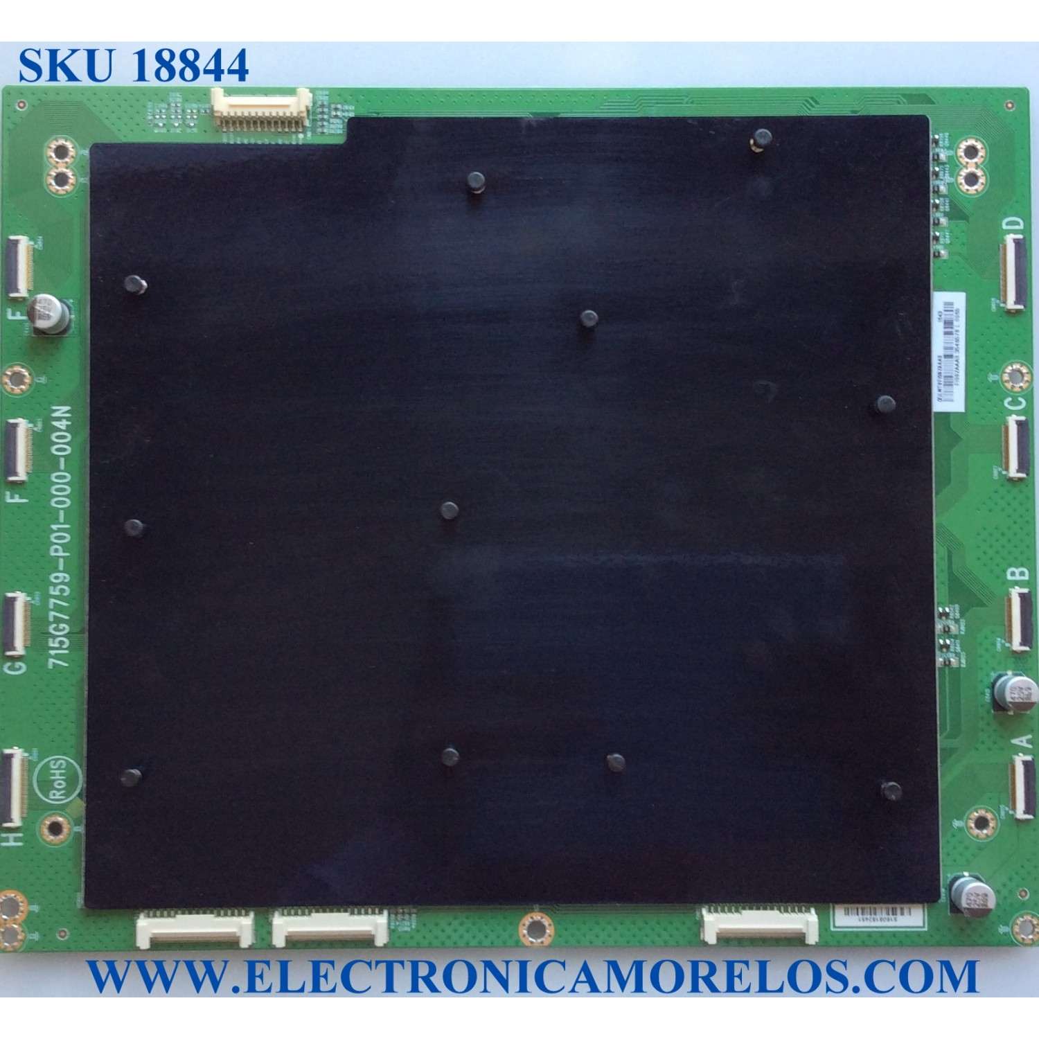 LED DRIVER / SHARP / VIZIO LNTVFI09ZAAA3 / 715G7759-P01-000-004N / E89382 / PANEL T650QVF06.1 / MODELOS LC-65P600J / P65-C1